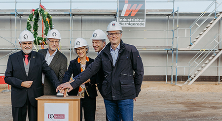 Richtfest IT-Knotenpunkt