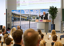 Begrüßung der Anwärterinnen Finanzwirt