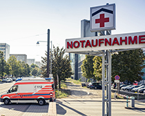 Zentrale Notaufnahme des Universitätsklinikums Magdeburg