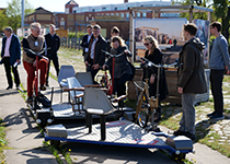 Begehung Wissenschaftshafen Begehung Wissenschaftshafen