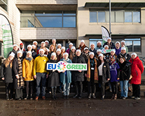 Gruppe der Staff Week an der Atlantic Technical University in Irland