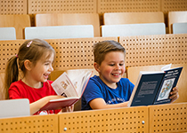 Kinder-Uni-Botschafter im Hörsaal
