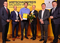 Übergabe Wirtschaftspreis an RAYDIAX