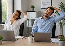 Bewegung im Büro Bewegung im Büro