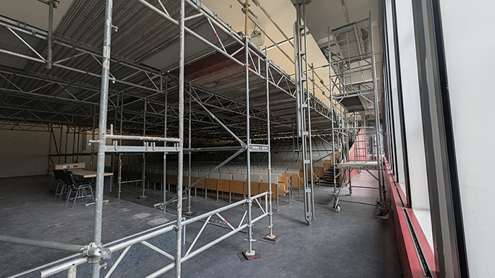 Neue Technik im Hörsaal 1 Neue Technik im Hörsaal 1