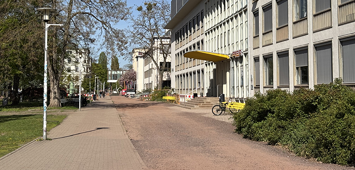 künftige Campus-Allee
