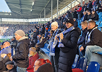 In der Fankurve des 1. FCM