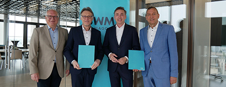 Unterzeichnung Vertrag über Fernwärme mit SWM Magdeburg