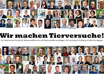 Wir machen Tierversuche