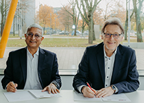 Unterzeichnung Partnerschaft mit indischer Universität