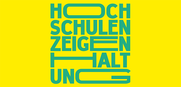 Hochschulen zeigen Haltung