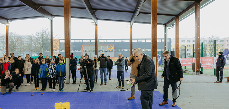 Eröffnung Multifunktionssportanlage Willingmann (c) Jana Dünnhaupt