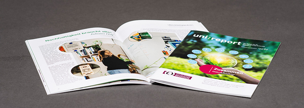 Campusmagazin uni:report Wintersemester 2021_2022